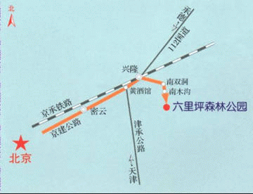 六里坪國(guó)家森林公園路線圖