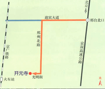 開元寺路線圖