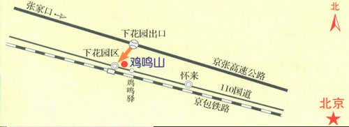 雞鳴山路線圖
